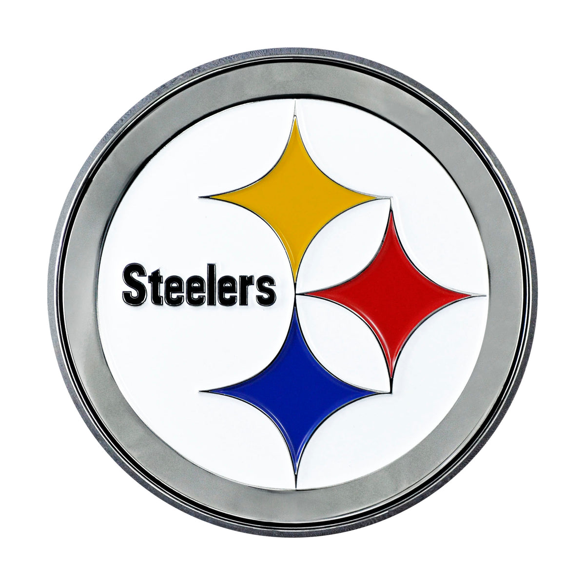 NFL Pittsburgh Steelers Logo Brands Color Metal Emblem