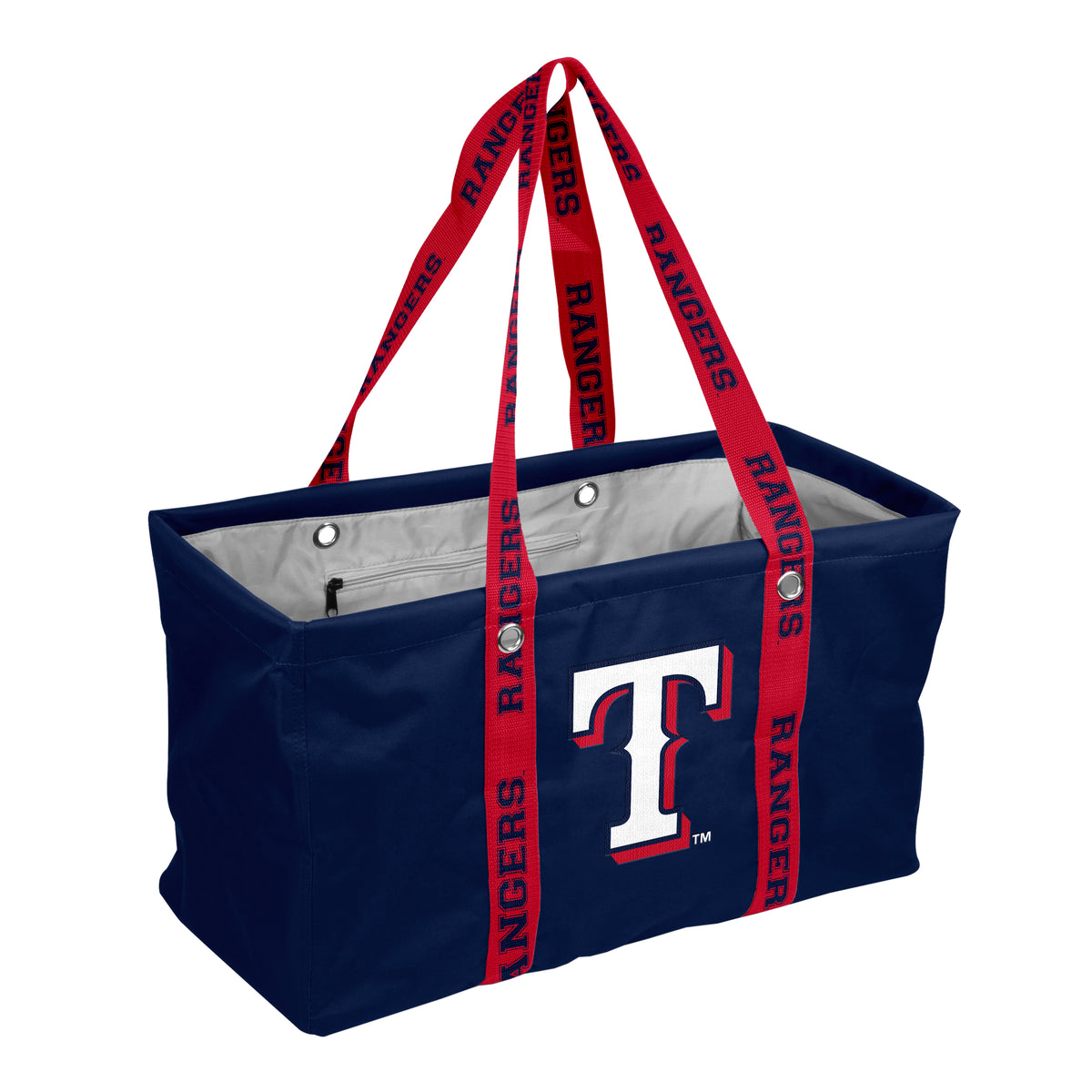 MLB Texas Rangers Logo Brands Picnic Caddy with Dig Strap