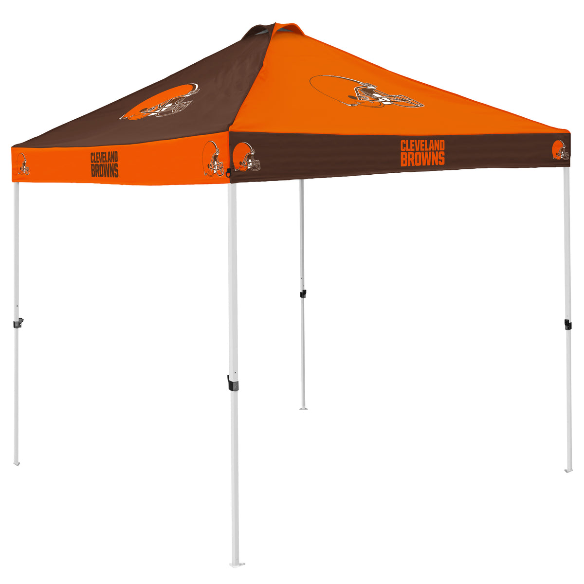 NFL Cleveland Browns Logo Brands Checkerboard Canopy