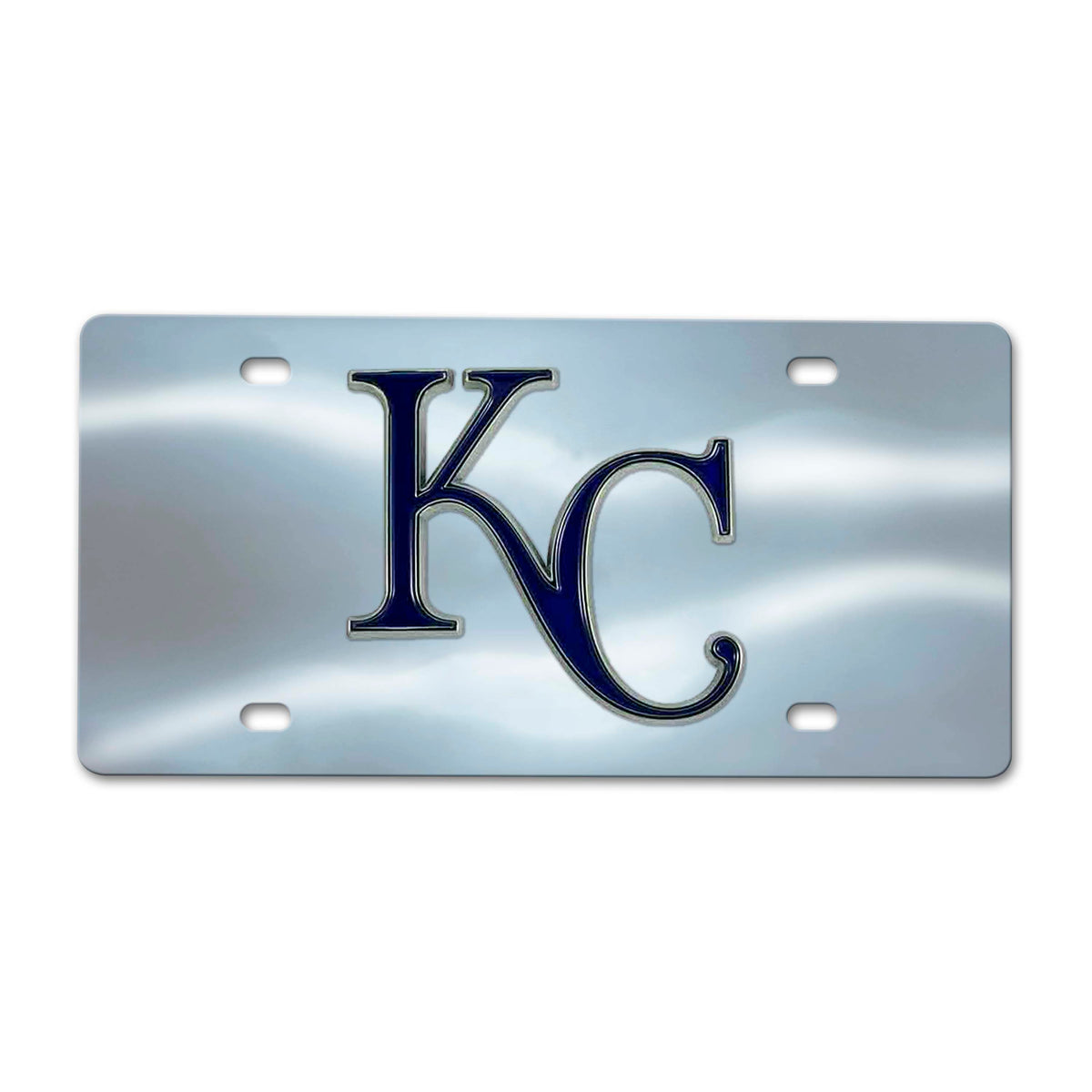 MLB Kansas City Royals Logo Brands Chrome Diecast License Plate