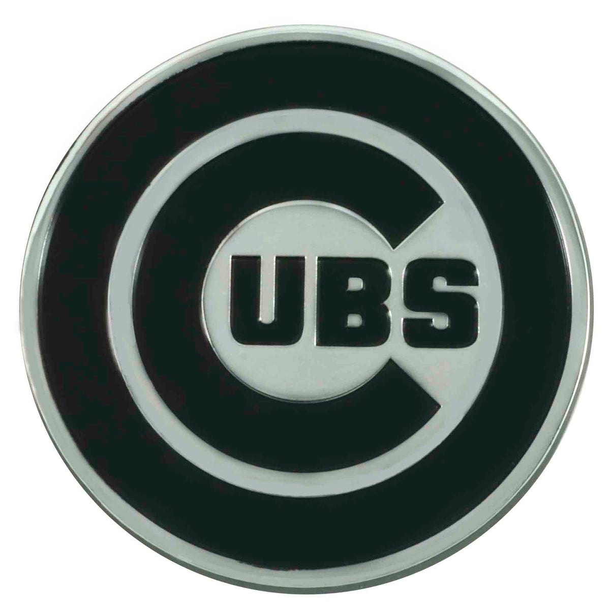 MLB Chicago Cubs Logo Brands Chrome Metal Emblem