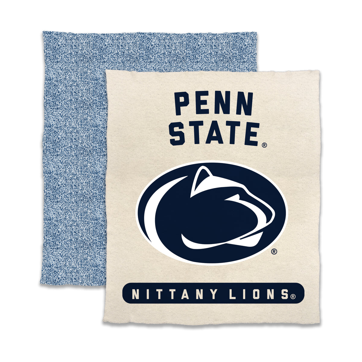 NCAA Penn State Nittany Lions Logo Brands 50x60 Luxe Dreams Throw