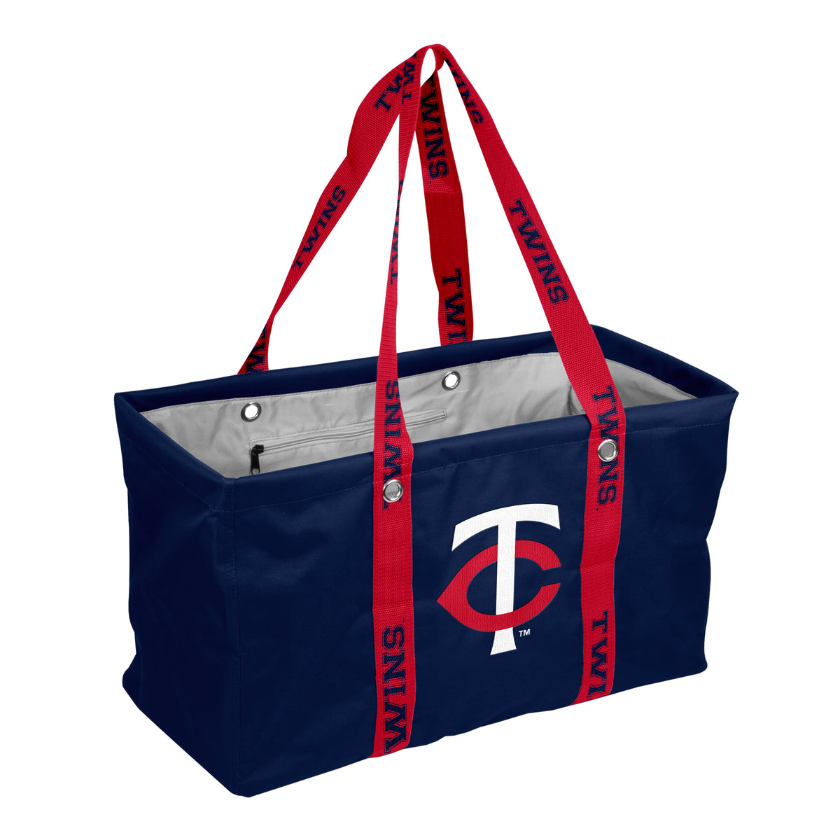 MLB Minnesota Twins Logo Brands Picnic Caddy with Dig Strap