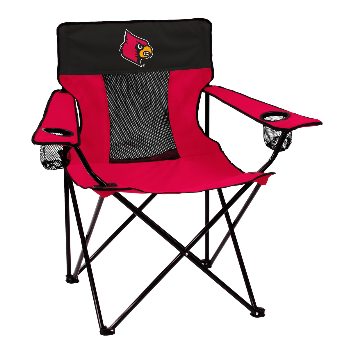 NCAA Louisville Cardinals Logo Brands Elite Chair