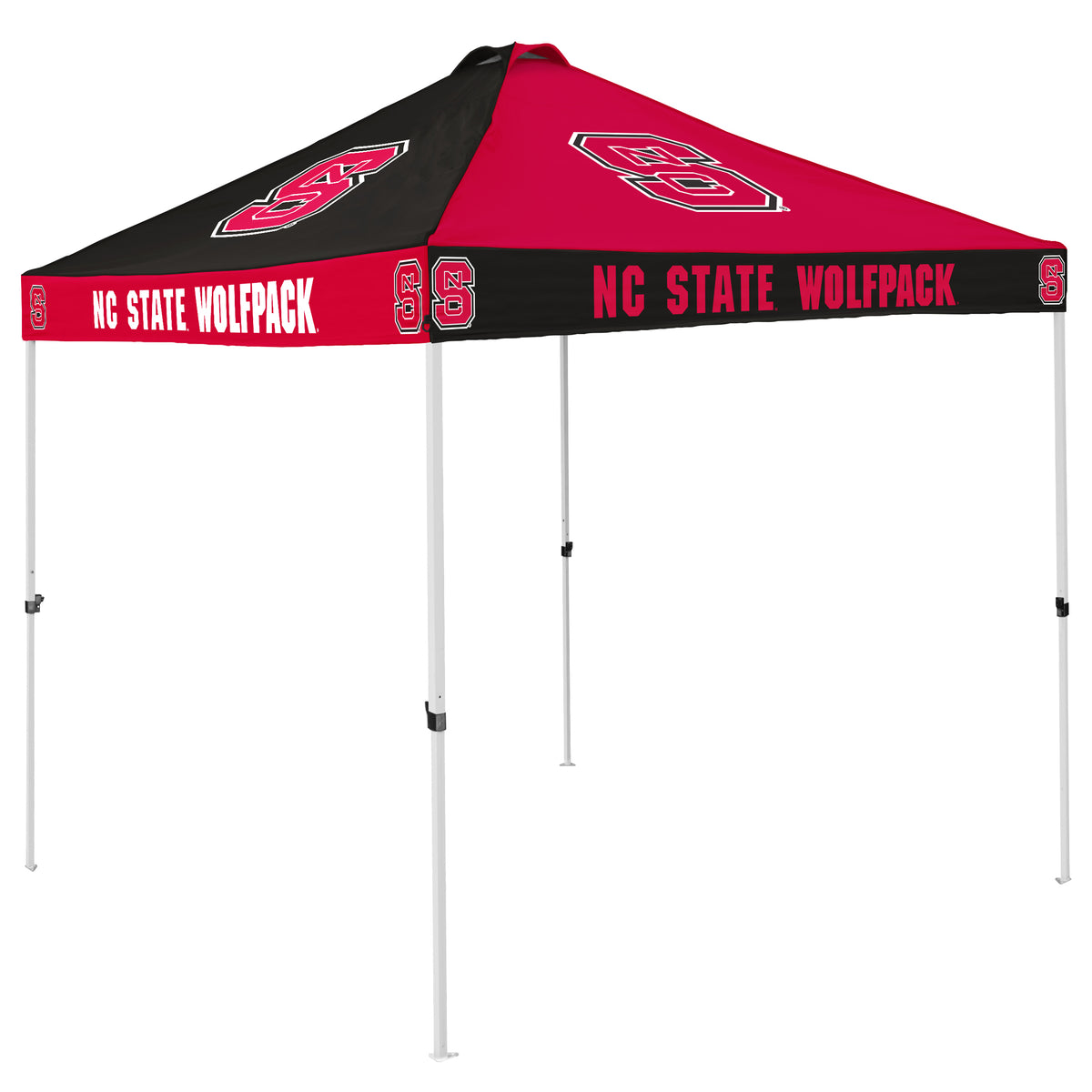 NCAA North Carolina State Wolfpack Logo Brands Checkerboard Canopy