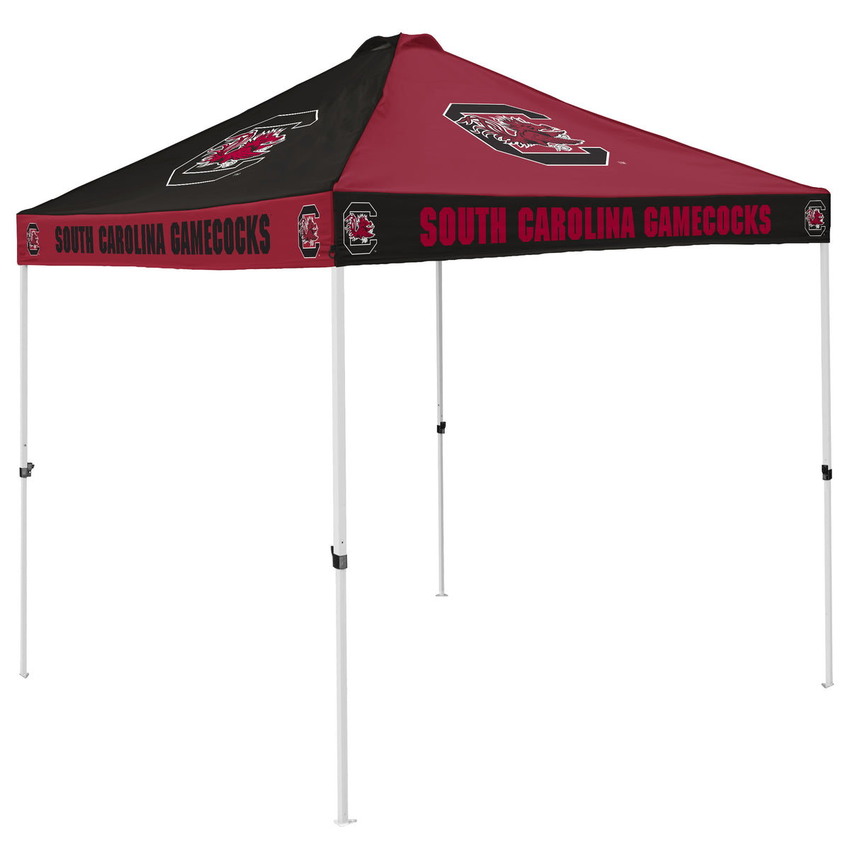 NCAA South Carolina Gamecocks Logo Brands Checkerboard Canopy