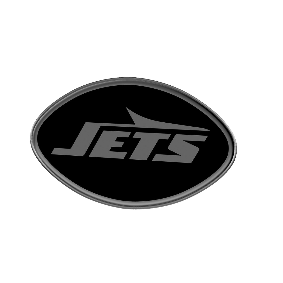 NFL New York Jets Logo Brands Chrome Metal Emblem