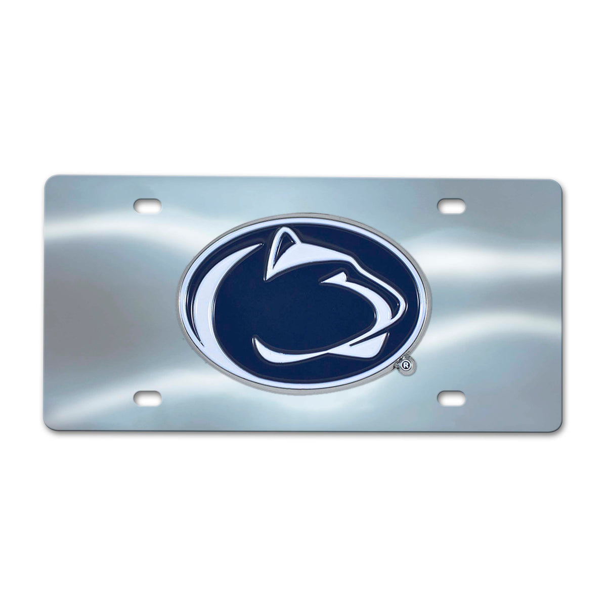 NCAA Penn State Nittany Lions Logo Brands Chrome Diecast License Plate