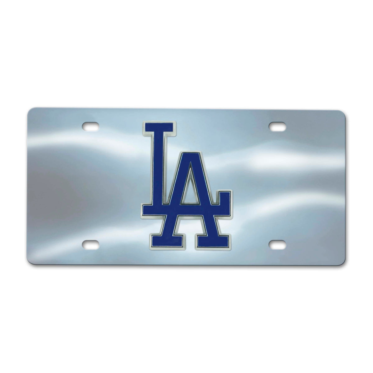 MLB Los Angeles Dodgers Logo Brands Chrome Diecast License Plate