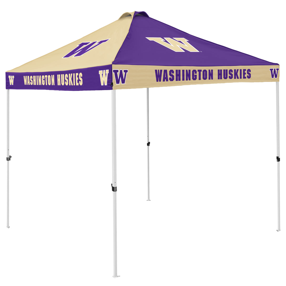 NCAA Washington Huskies Logo Brands Checkerboard Canopy