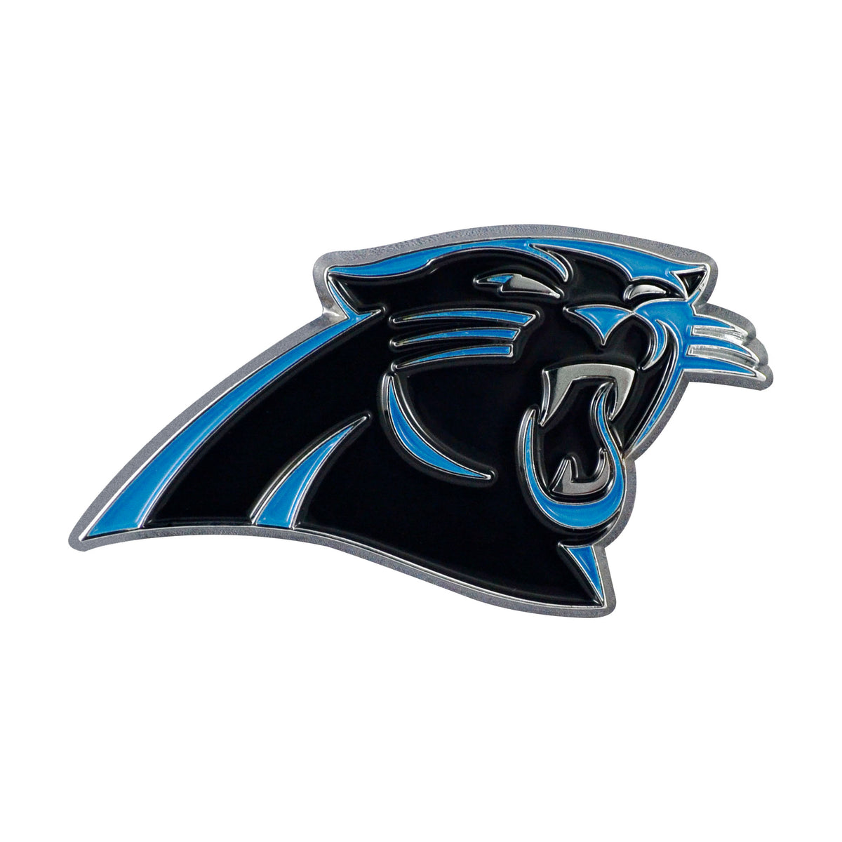 NFL Carolina Panthers Logo Brands Color Metal Emblem
