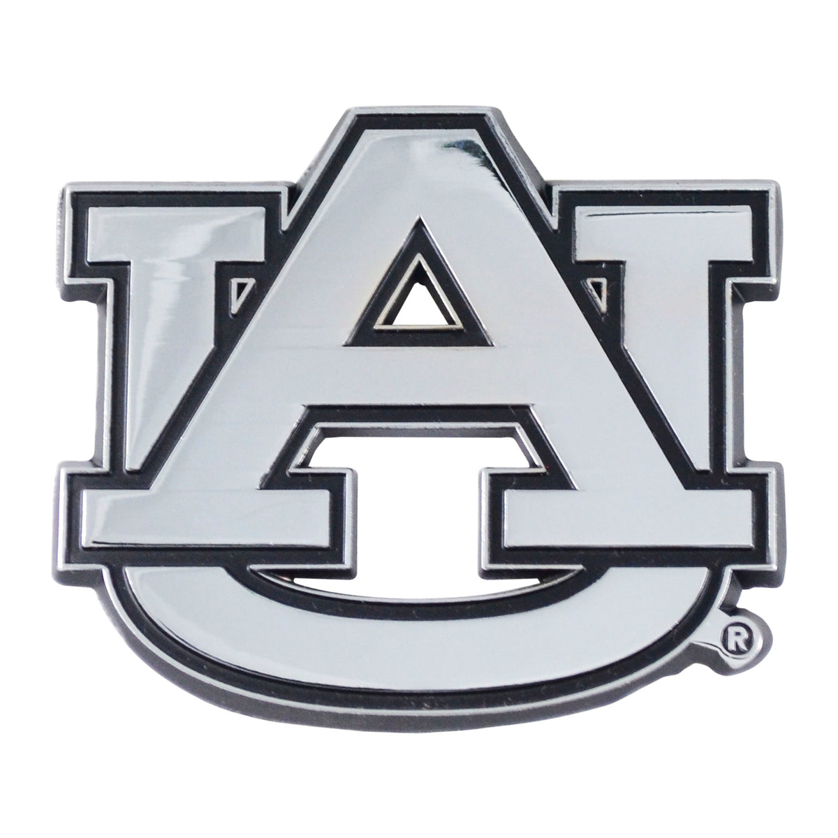 NCAA Auburn Tigers Logo Brands Chrome Metal Emblem