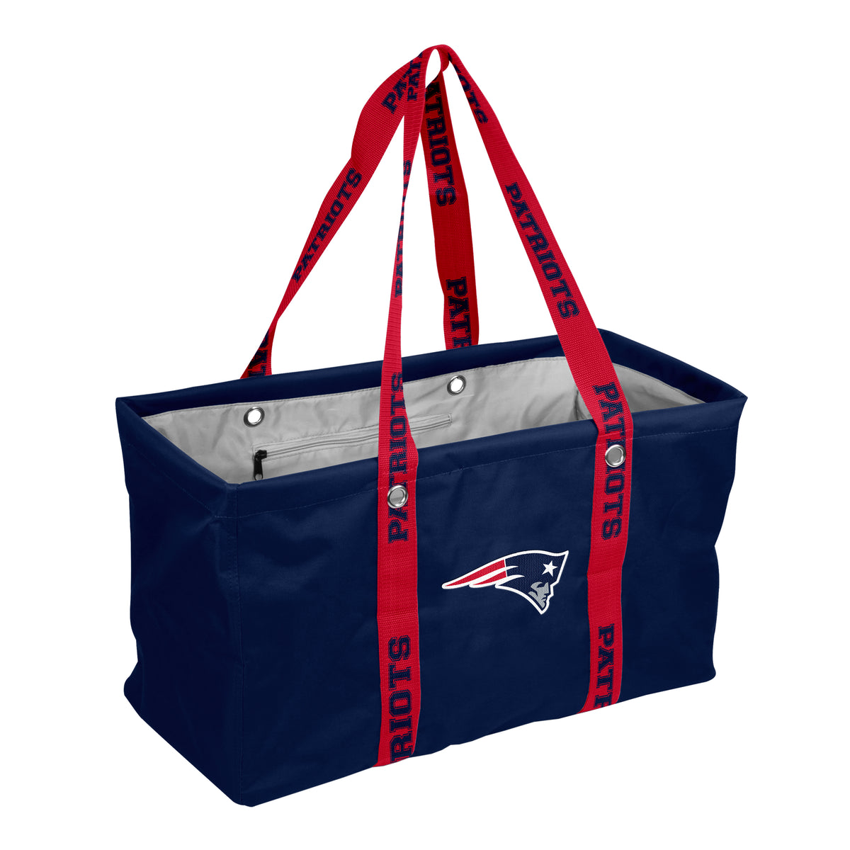 NFL New England Patriots Logo Brands Picnic Caddy with Dig Strap