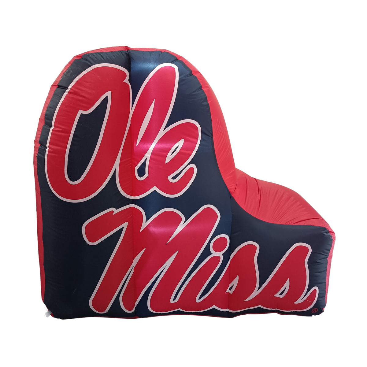 NCAA Ole Miss Rebels Logo Brands 7 Foot Yard Inflatable Mascot