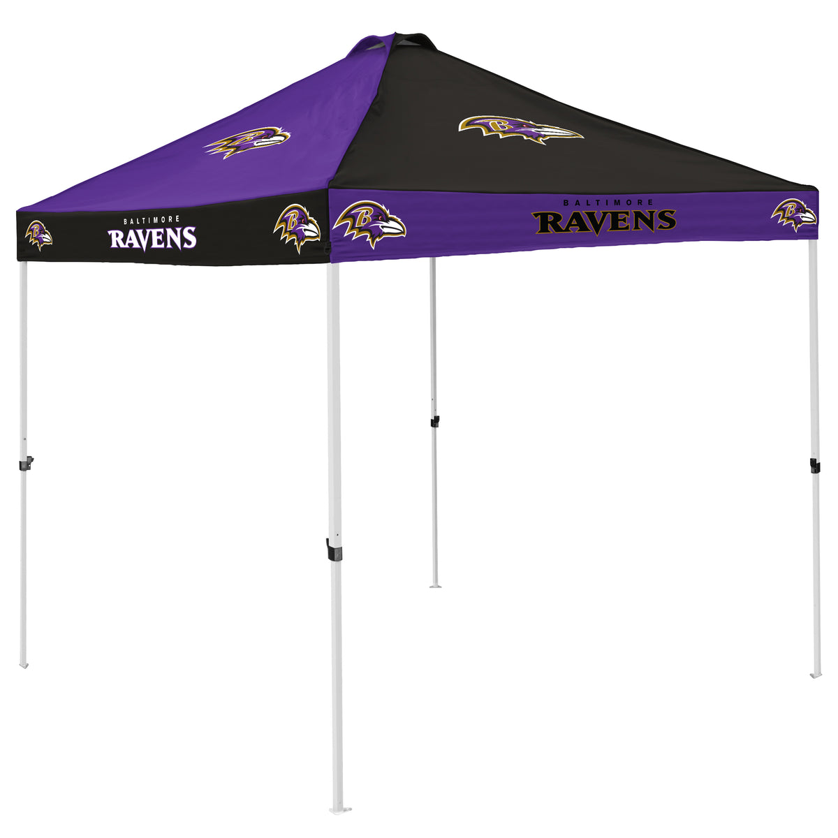 NFL Baltimore Ravens Logo Brands Checkerboard Canopy