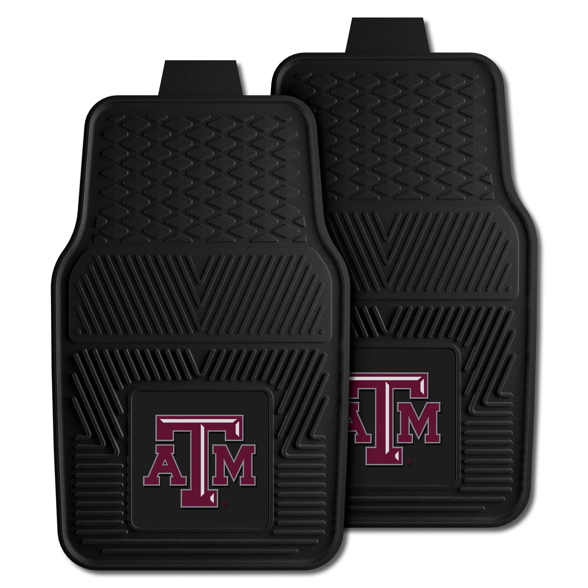 NCAA Texas A&M Aggies Logo Brands 2-Pack Vinyl Car Mat Set