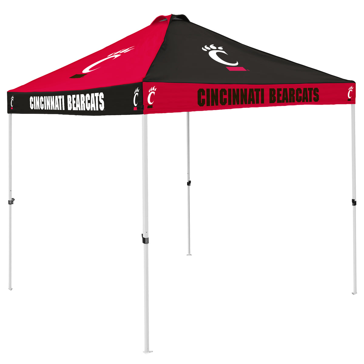 NCAA Cincinnati Bearcats Logo Brands Checkerboard Canopy