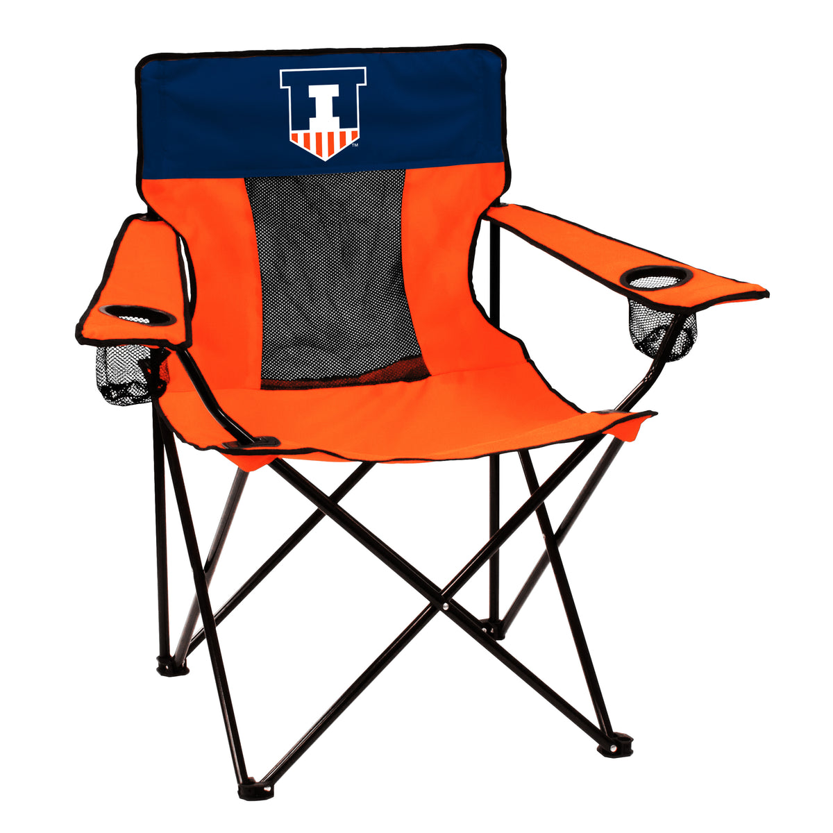 NCAA Illinois Fighting Illini Logo Brands Elite Chair