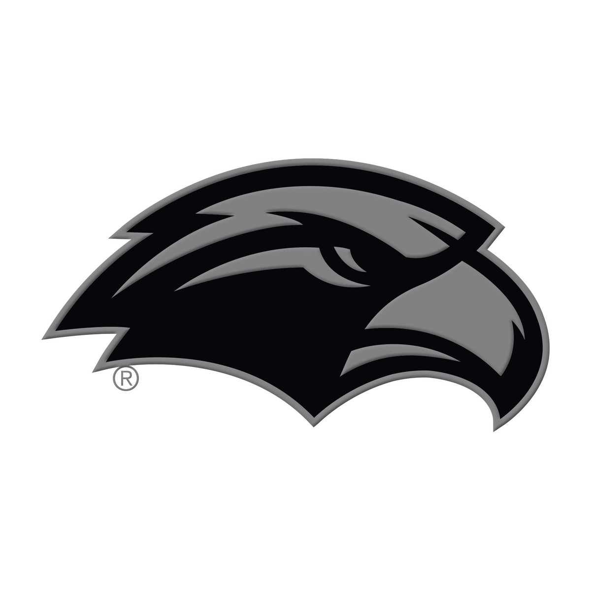 NCAA Southern Miss Golden Eagles Logo Brands Chrome Metal Emblem