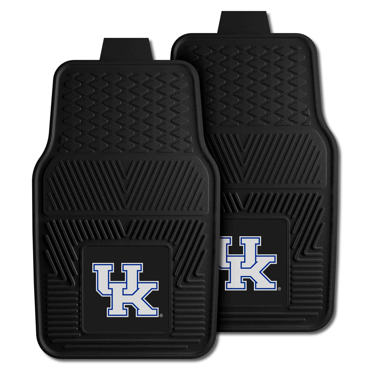 NCAA Kentucky Wildcats Logo Brands 2-Pack Vinyl Car Mat Set