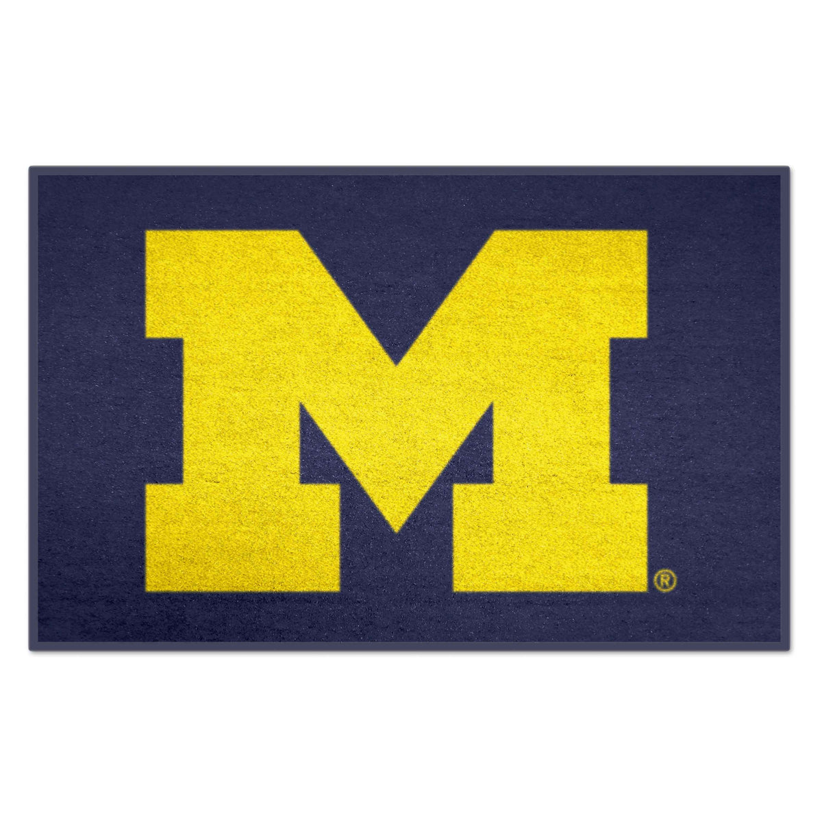 NCAA Michigan Wolverines Logo Brands Starter Mat