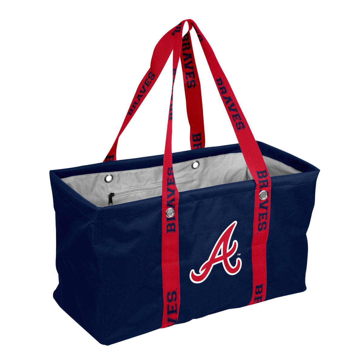 MLB Atlanta Braves Logo Brands Picnic Caddy with Dig Strap