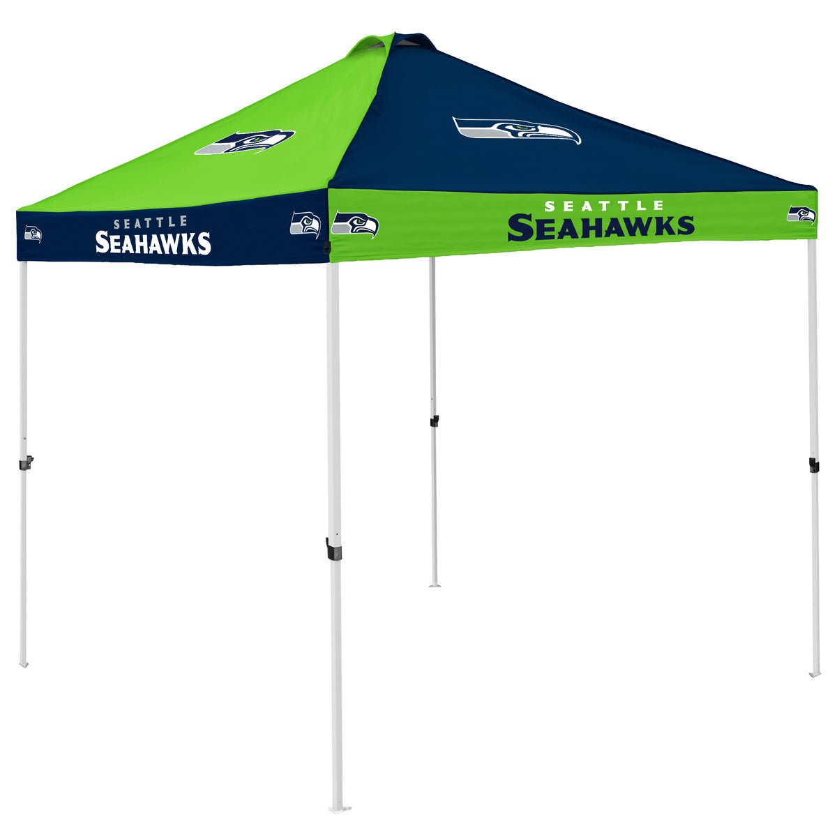 NFL Seattle Seahawks Logo Brands Checkerboard Canopy