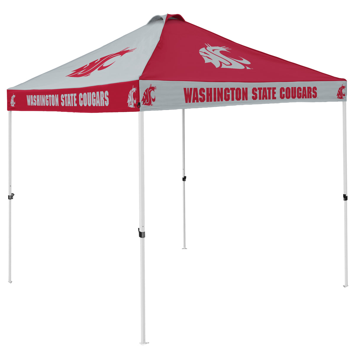 NCAA Washington State Cougars Logo Brands Checkerboard Canopy