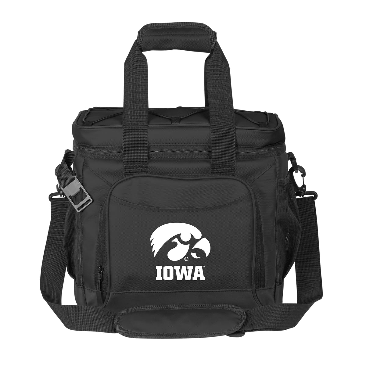 NCAA Iowa Hawkeyes Logo Brands 24 Can Flex Cooler