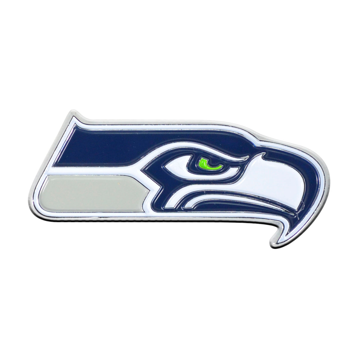 NFL Seattle Seahawks Logo Brands Color Metal Emblem