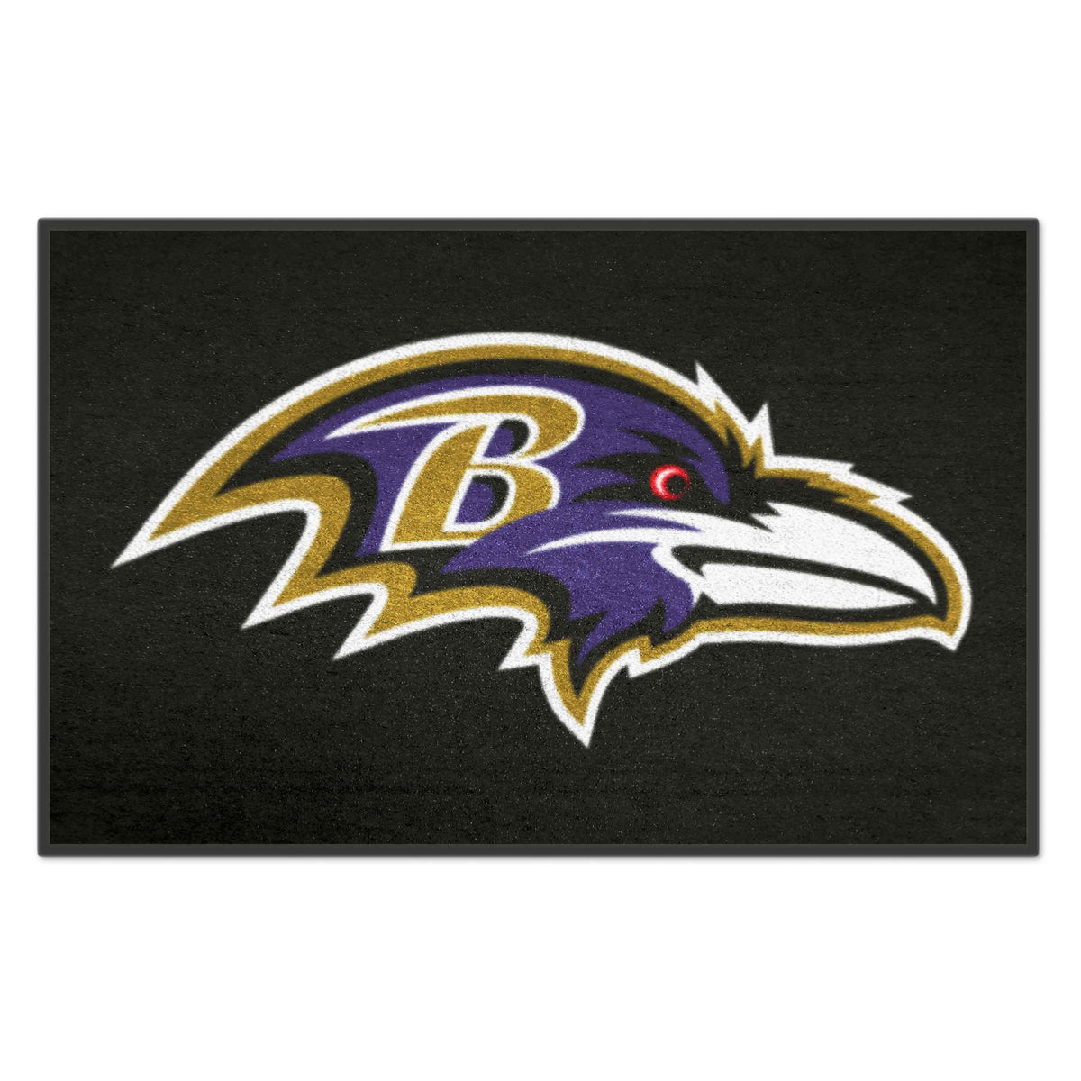 NFL Baltimore Ravens Logo Brands Starter Mat