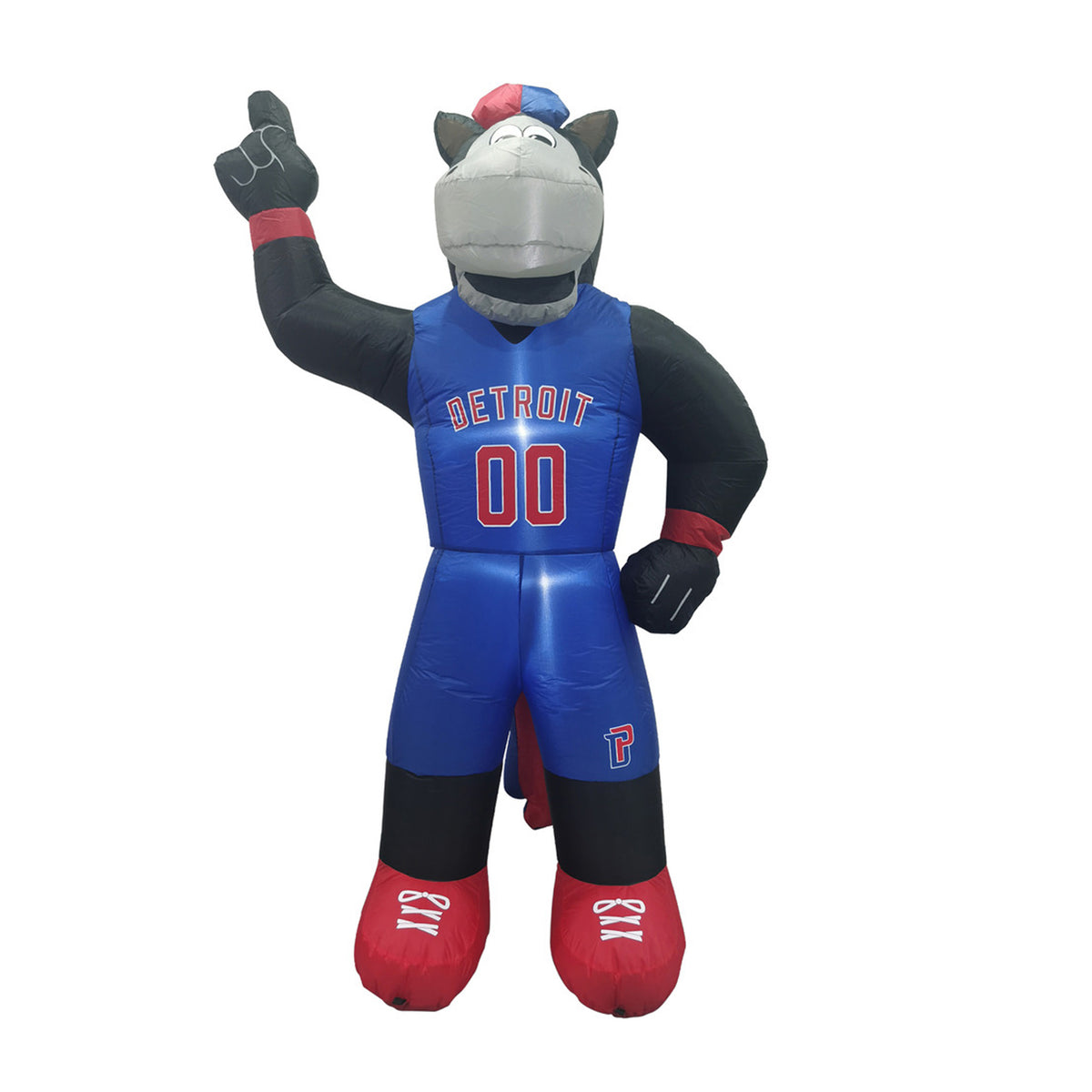 NBA Detroit Pistons Logo Brands 7 Foot Yard Inflatable Mascot
