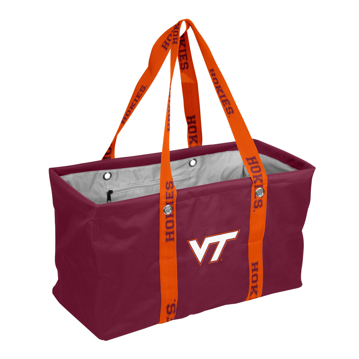 NCAA Virginia Tech Hokies Logo Brands Picnic Caddy with Dig Strap
