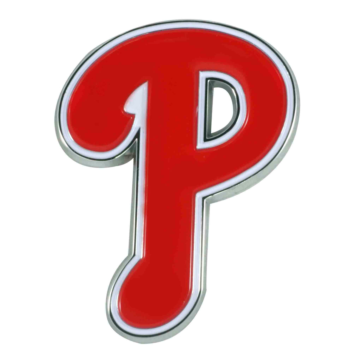 MLB Philadelphia Phillies Logo Brands Color Metal Emblem