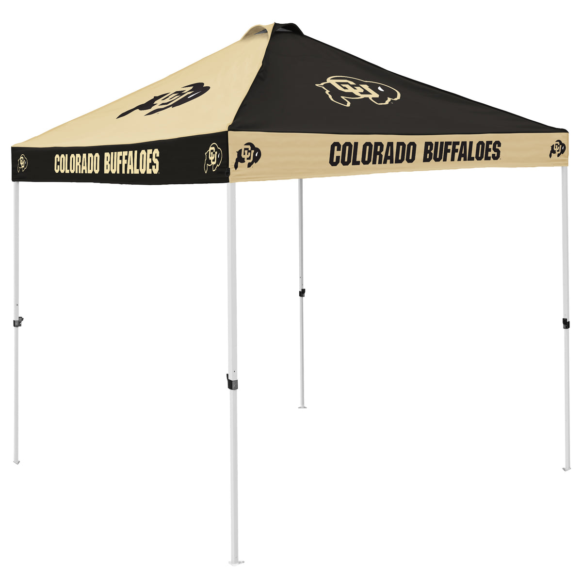 NCAA Colorado Buffaloes Logo Brands Checkerboard Canopy