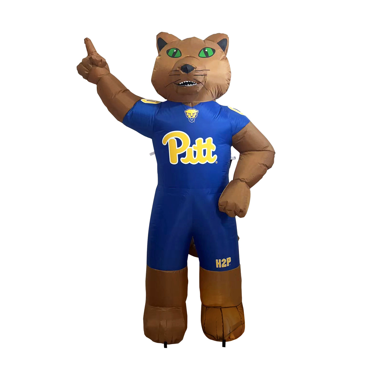 NCAA Pittsburgh Panthers Logo Brands 7 Foot Yard Inflatable Mascot