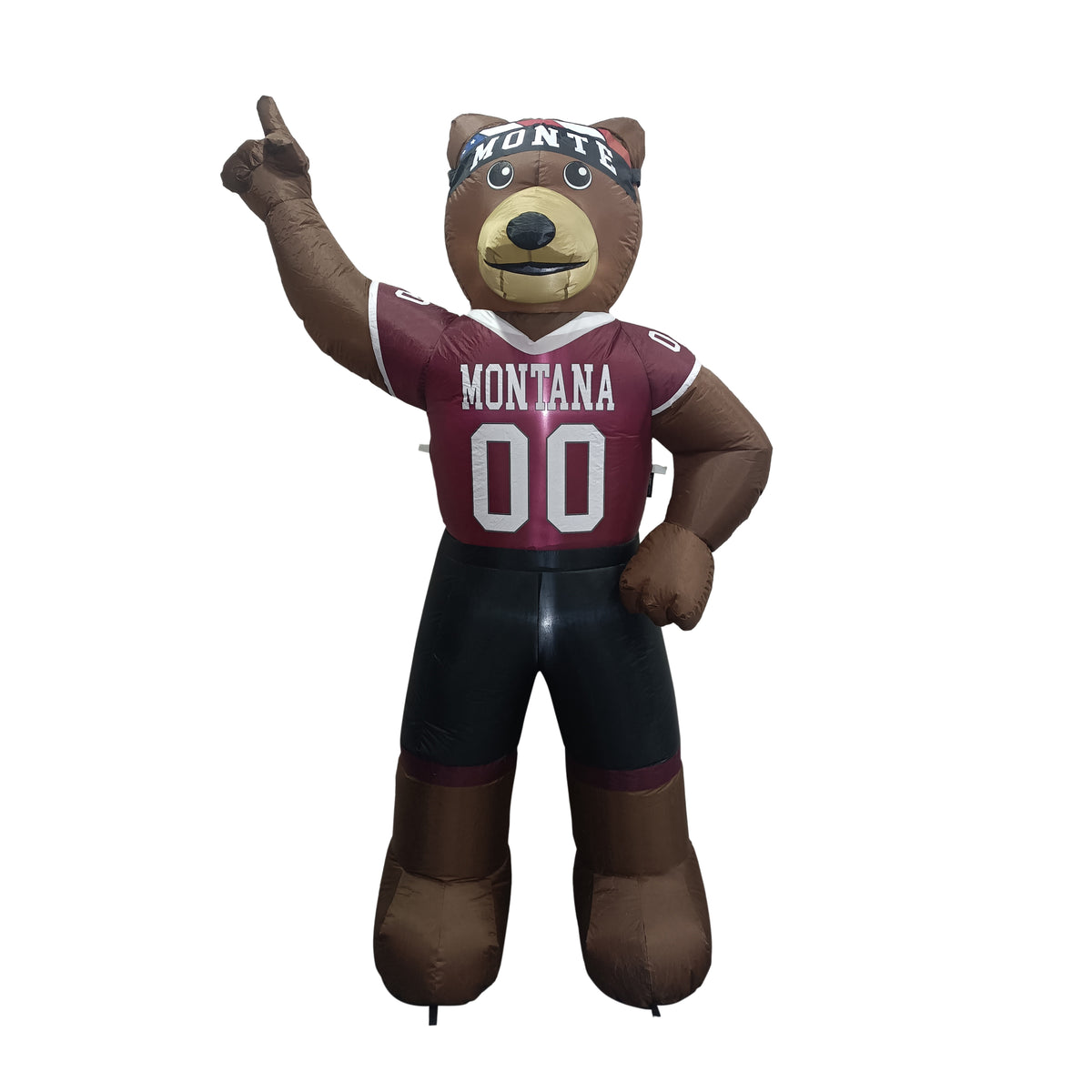 NCAA Montana Grizzlies Logo Brands 7 Foot Yard Inflatable Mascot