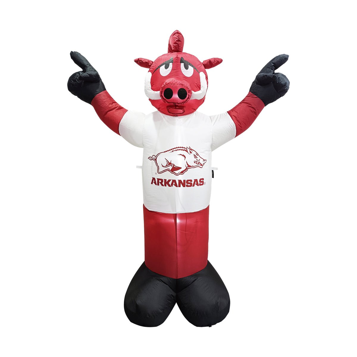 NCAA Arkansas Razorbacks Logo Brands 7 Foot Yard Inflatable Mascot