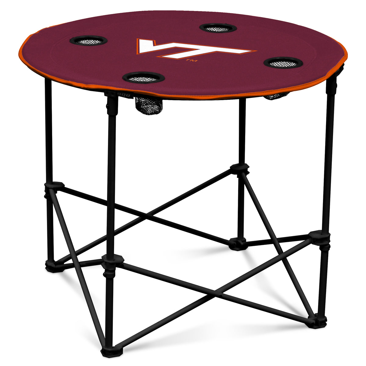 NCAA Virginia Tech Hokies Logo Brands Round Table