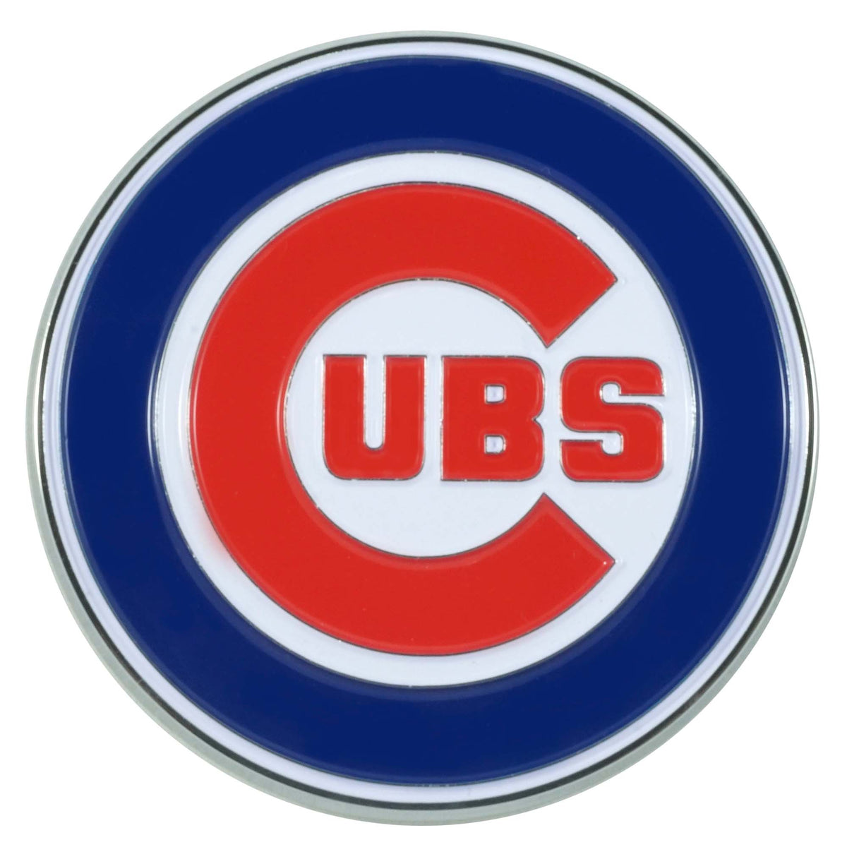 MLB Chicago Cubs Logo Brands Color Metal Emblem
