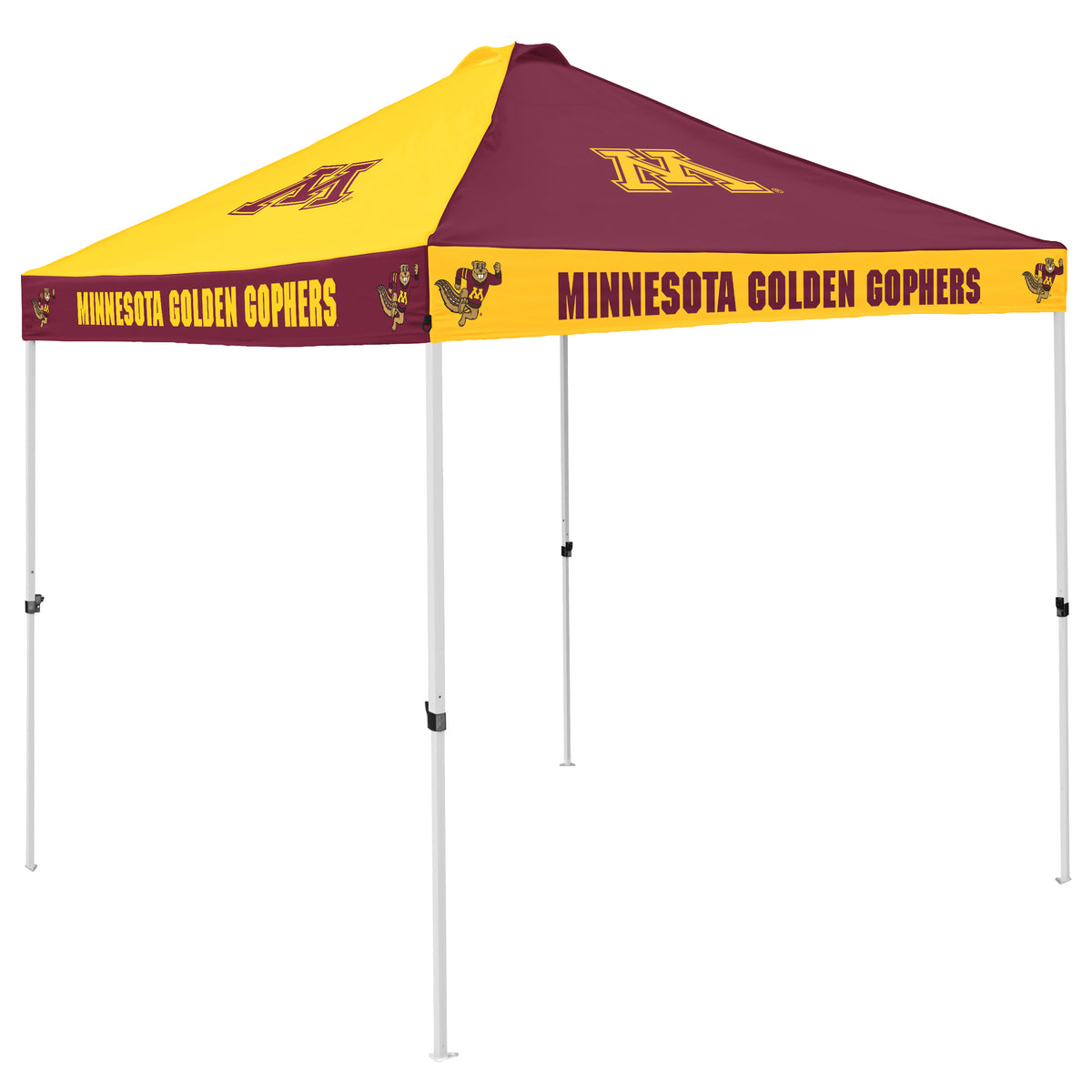 NCAA Minnesota Golden Gophers Logo Brands Checkerboard Canopy