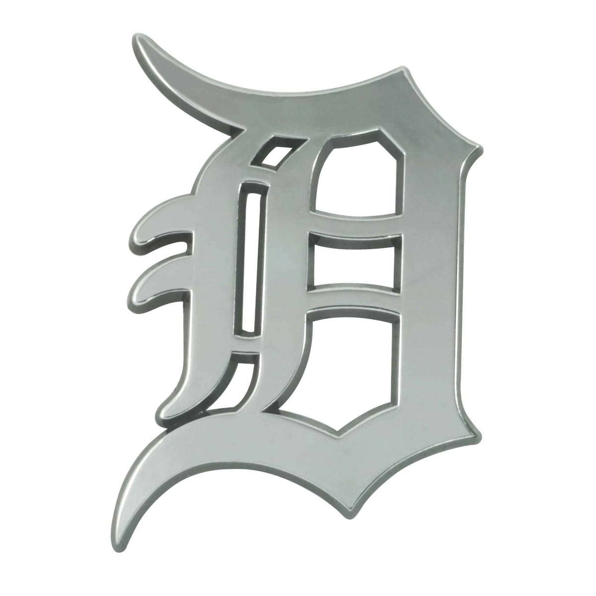 MLB Detroit Tigers Logo Brands Chrome Metal Emblem
