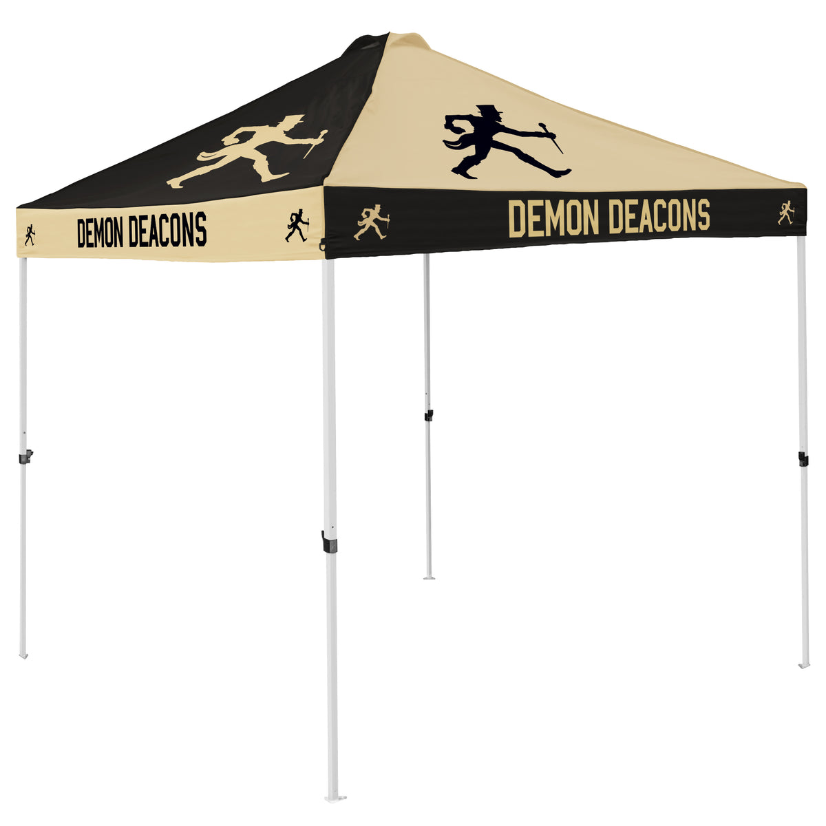 NCAA Wake Forest Demon Deacons Logo Brands Checkerboard Canopy