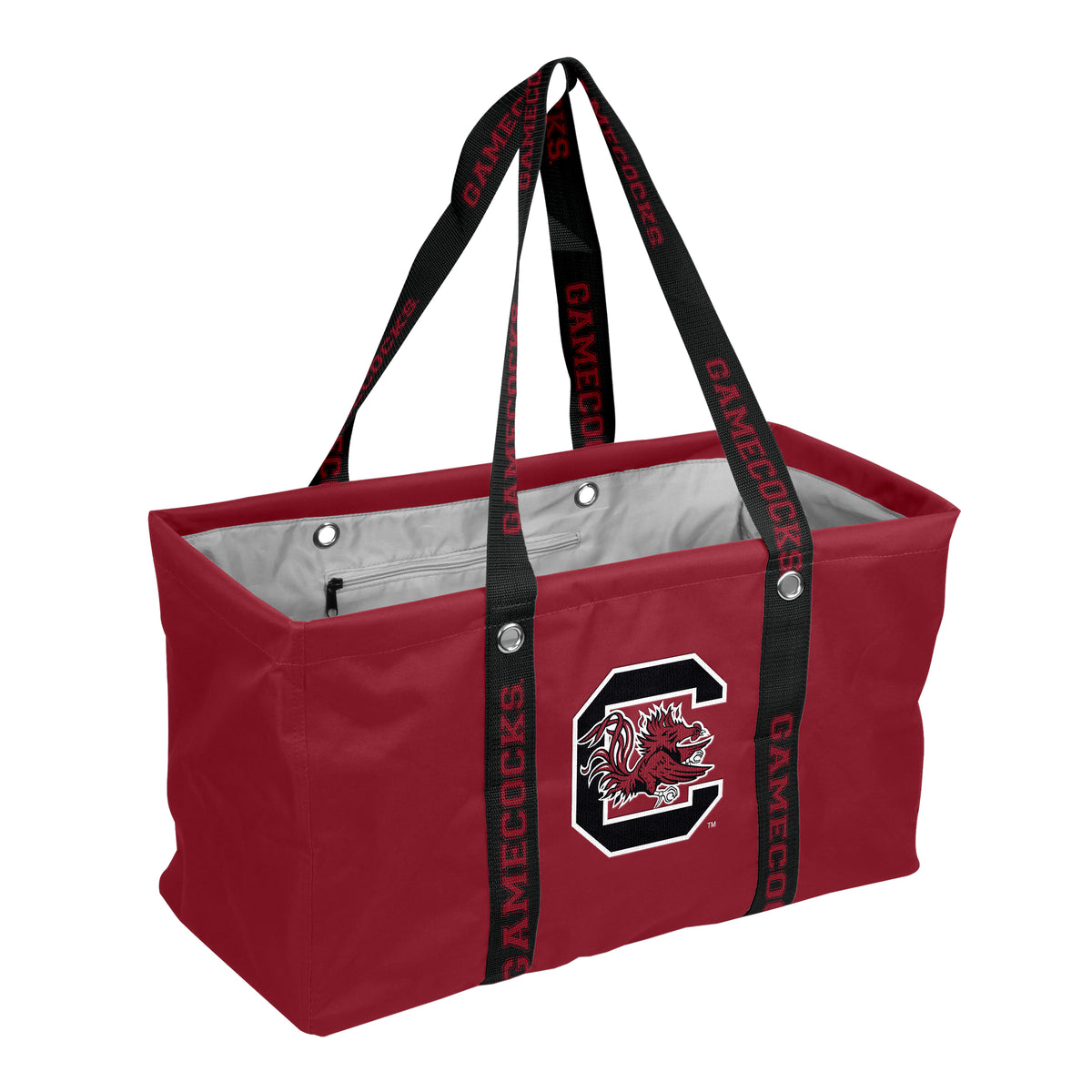 NCAA South Carolina Gamecocks Logo Brands Picnic Caddy with Dig Strap