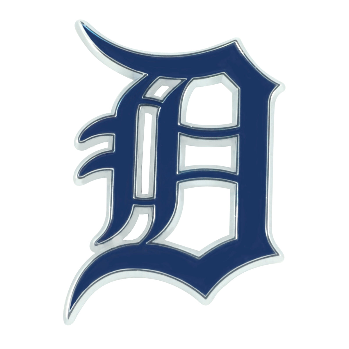 MLB Detroit Tigers Logo Brands Color Metal Emblem