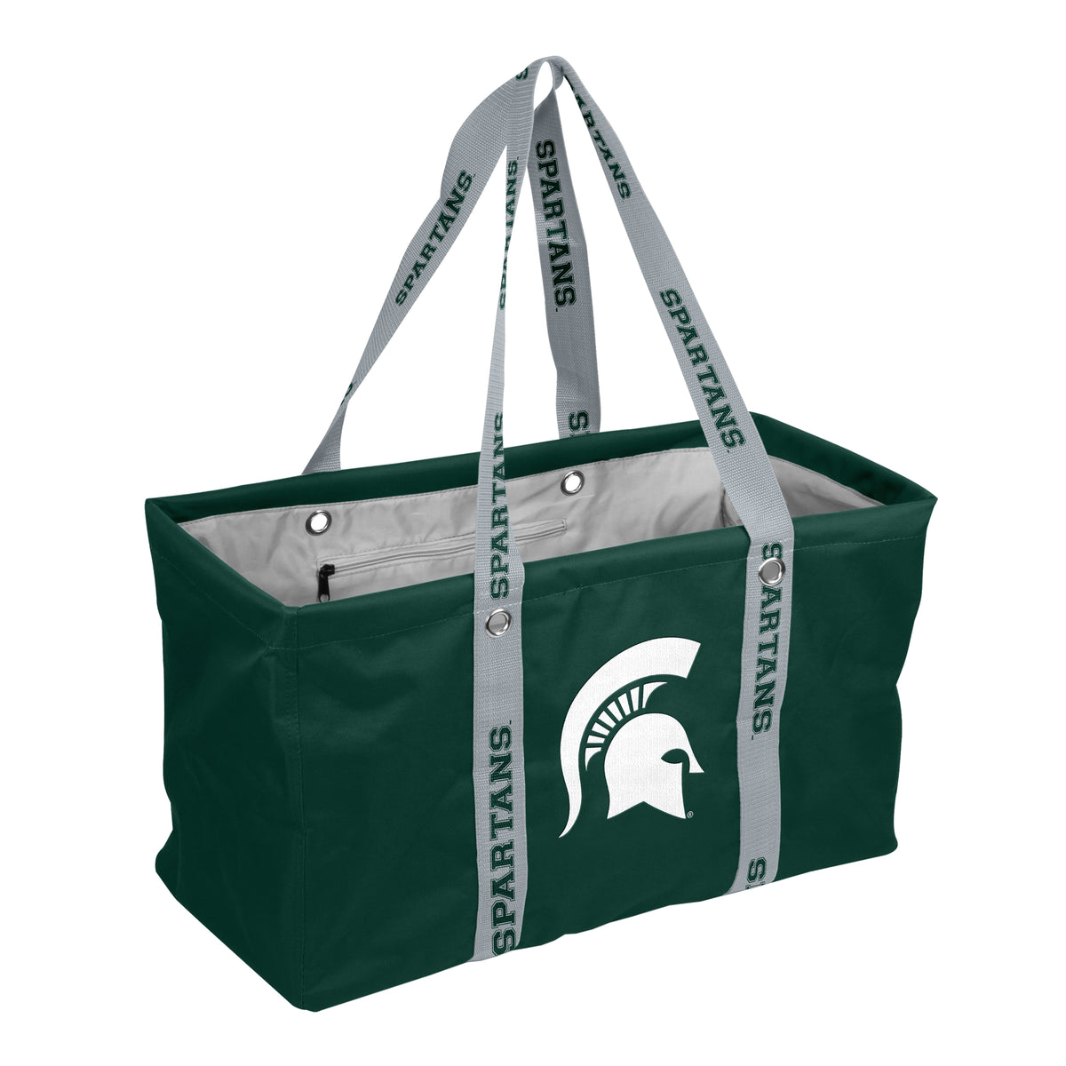 NCAA Michigan State Spartans Logo Brands Picnic Caddy with Dig Strap