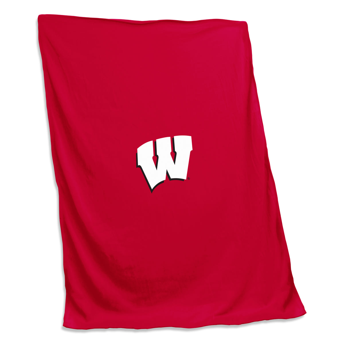 NCAA Wisconsin Badgers Logo Brands Sweatshirt Blanket