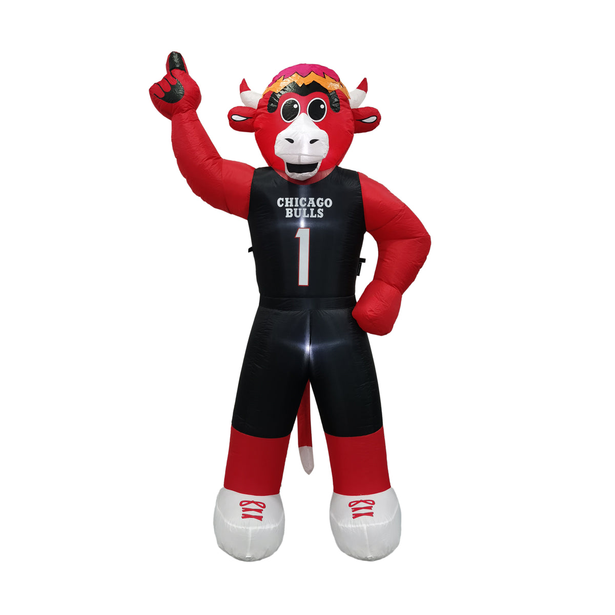 NBA Chicago Bulls Logo Brands 7 Foot Yard Inflatable Mascot