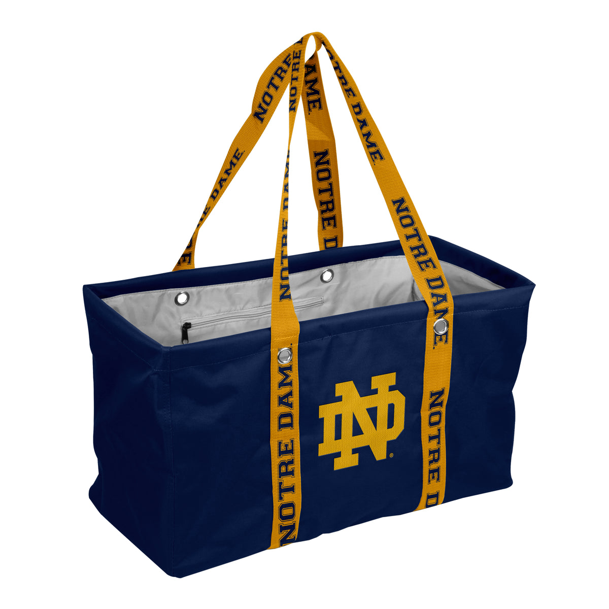 NCAA Notre Dame Fighting Irish Logo Brands Picnic Caddy with Dig Strap