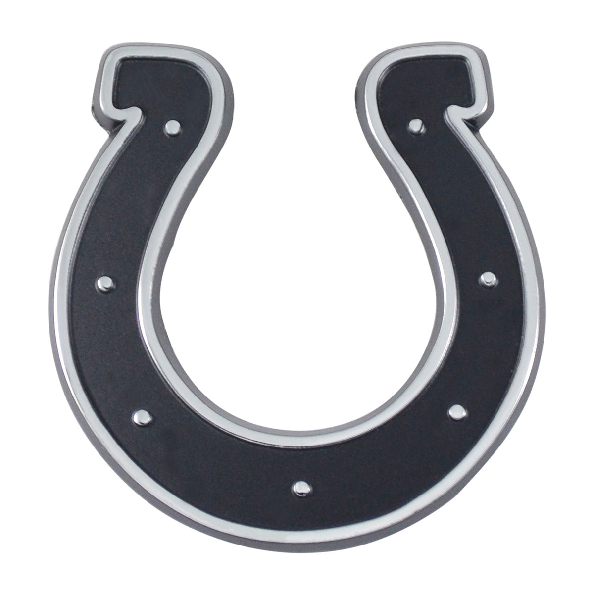 NFL Indianapolis Colts Logo Brands Chrome Metal Emblem